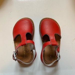 Freshly picked baby sandals